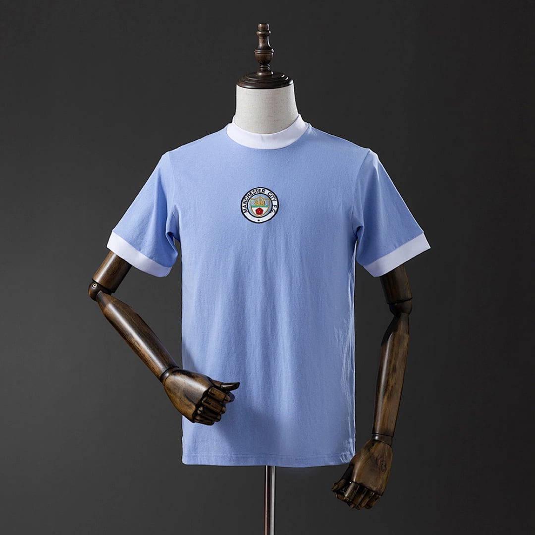 Camisola Principal do Manchester City 1972 (Retro) - Vista 1