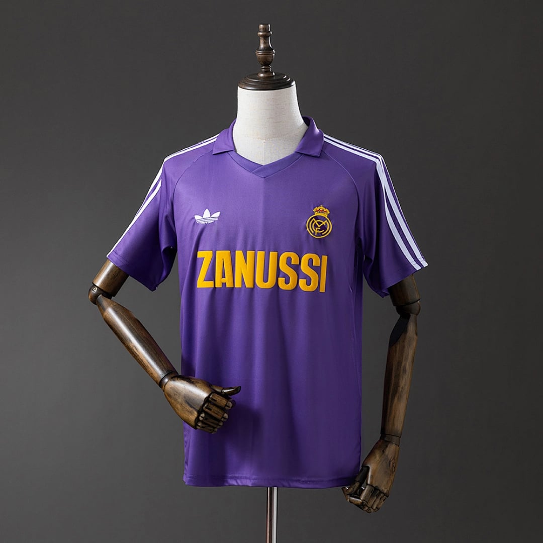 Camisola Alternativa do Real Madrid 1984/1985 (Retro) - Vista 1