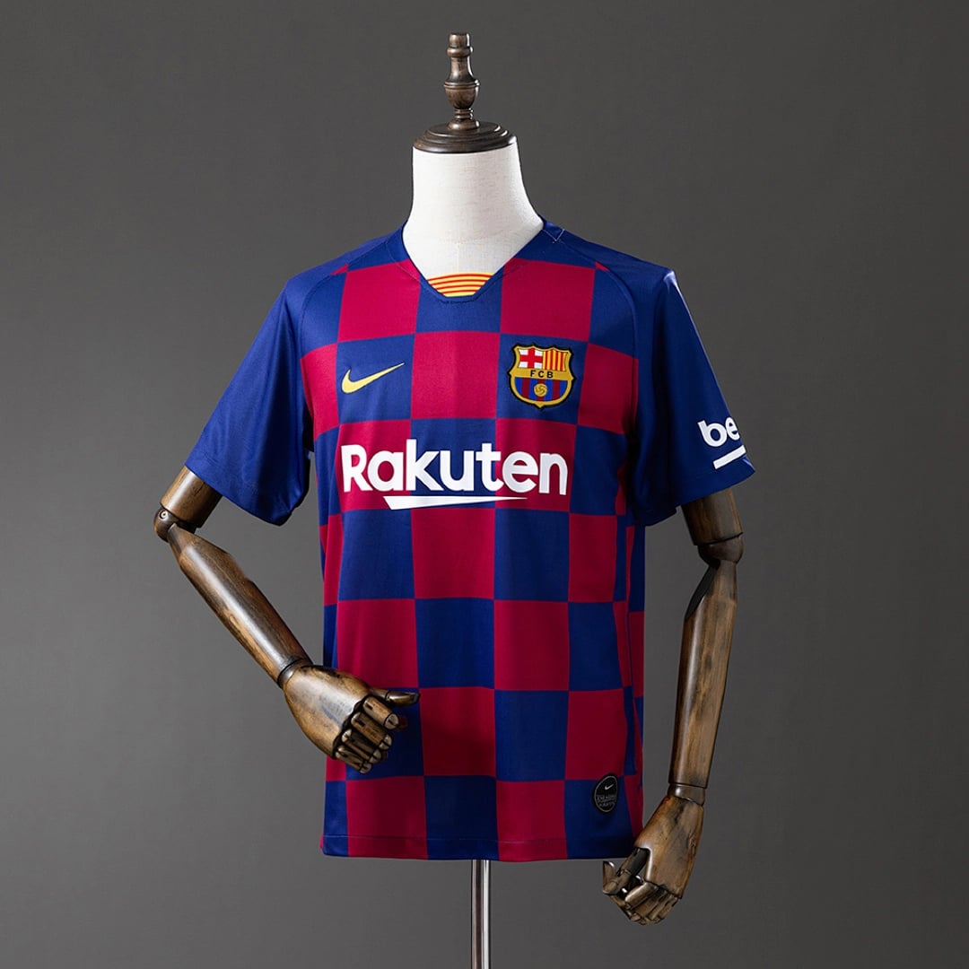 Camisola Principal do FC Barcelona Retro 19 20 - Vista 1