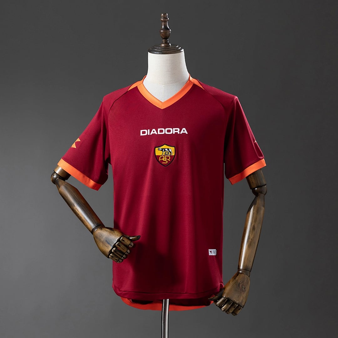 Camisola Principal do AS Roma 2006/2007 (Retro) - Vista 1