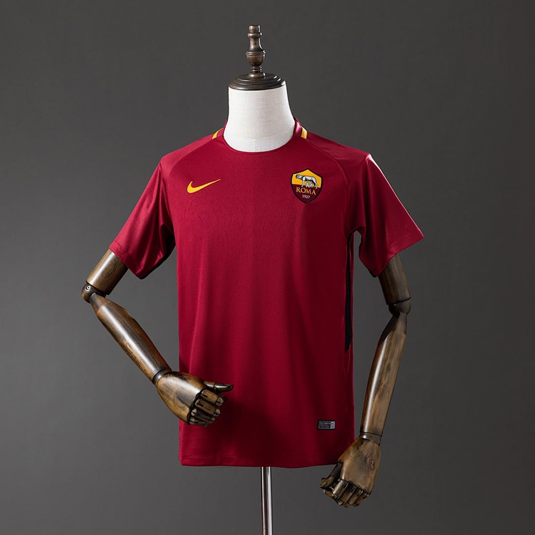 Camisola Principal do AS Roma 2017/2018 (Retro) - Vista 1