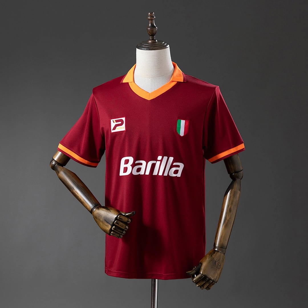 Camisola Principal do AS Roma 1983/1984 (Retro) - Vista 1
