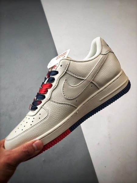 Sup x Air Force 1 Low Branco, Azul e Vermelho - Vista 5