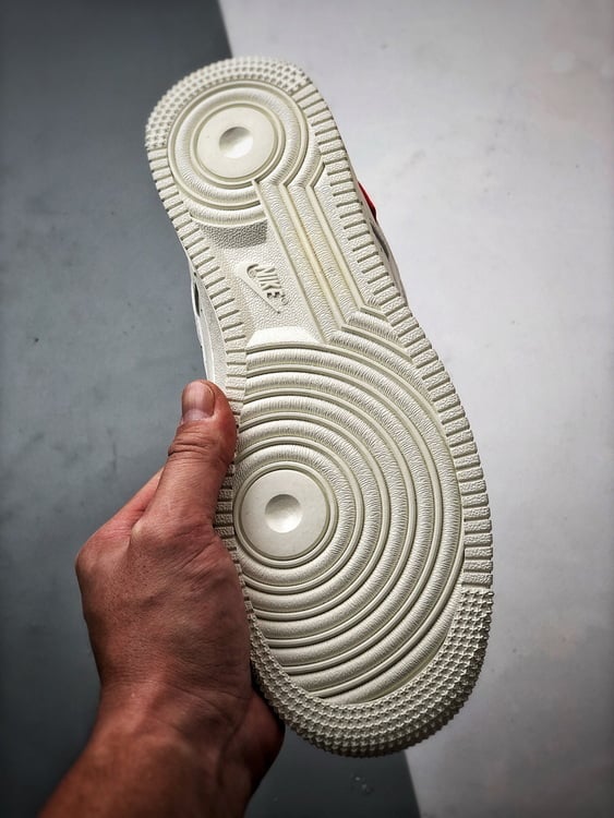 Sup x Air Force 1 Low Creme 3M Reflectivo - Vista 4