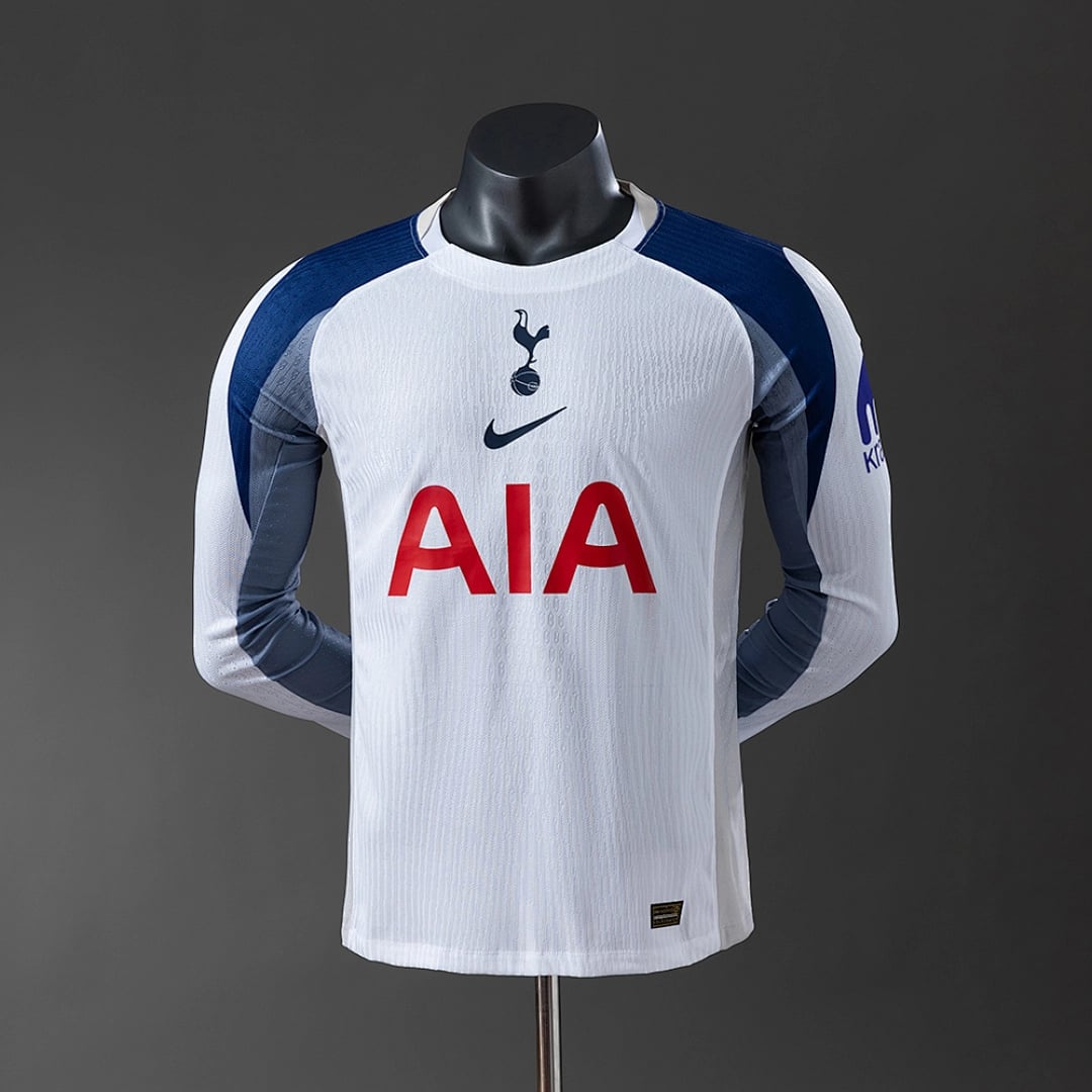 Camisola Principal do Tottenham Hotspur 2025/2026 (Versao Jogador, Manga Longa) - Vista 1