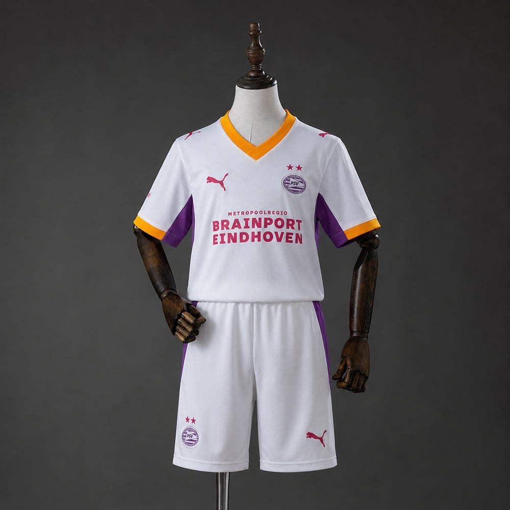 Kit Criança PSV Eindhoven 2026/2027 Alternativo - Vista 1