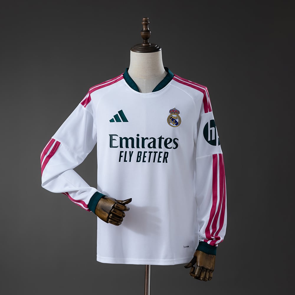 Camisola Principal Real Madrid Manga Comprida 2026/2027 - Vista 1