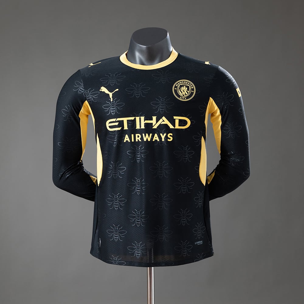 Camisola Manchester City 2026/2027  Equipamento alternativo Versão Jogador Manga Comprida - Vista 1