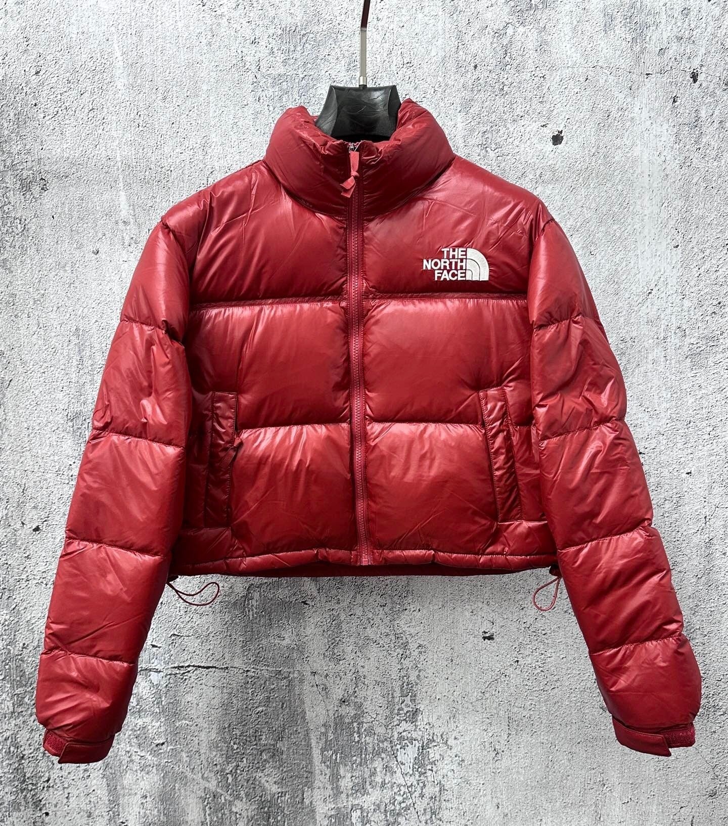 The North Face classic 700 mulher vermelho - Vista 1