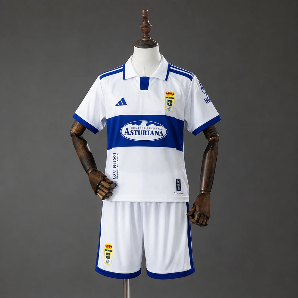 Kit Criança Real Oviedo 2026/2027 Terceiro - Vista 1