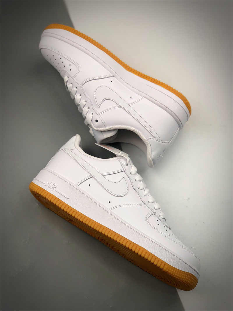 Air Force 1 Low Branco Goma - Vista 3
