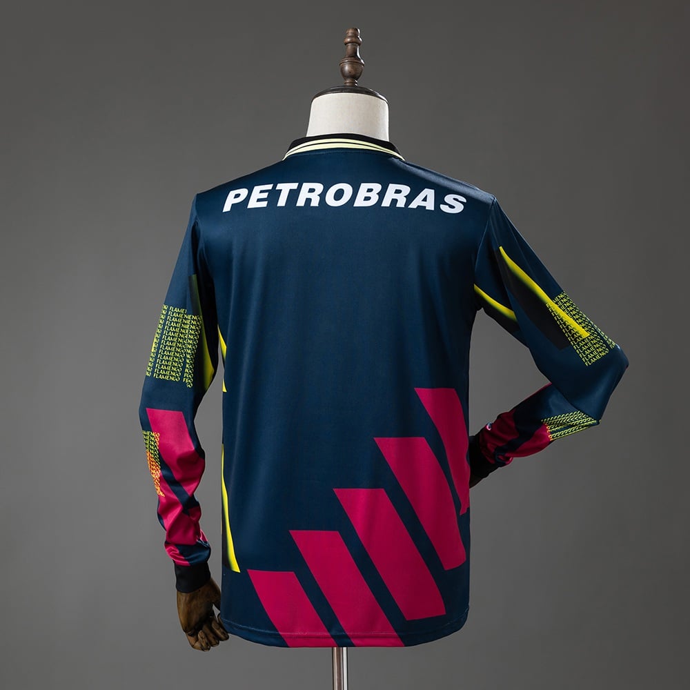 Camisola Flamengo 1997 Guarda-Redes Retro Manga Comprida - Vista 2