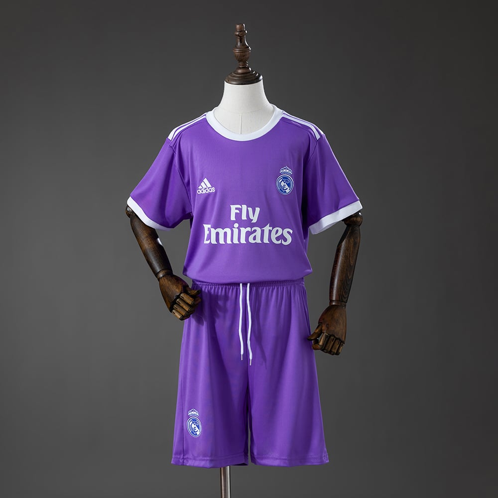 Camisola Fora Retro Real Madrid 2016/2017 Criança - Vista 1