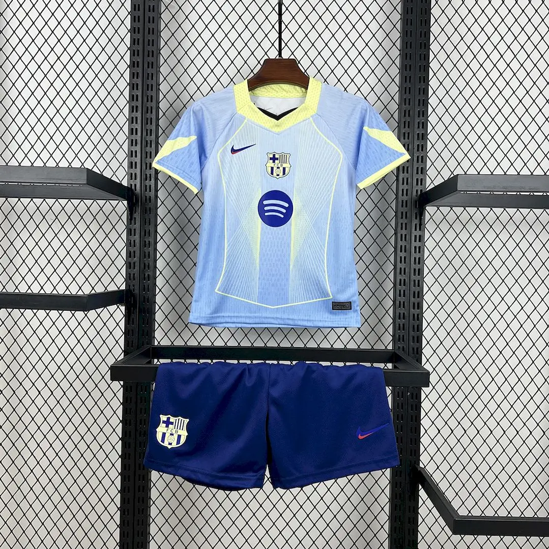 Kit Criança Barcelona blue 2025/26 - Vista 1