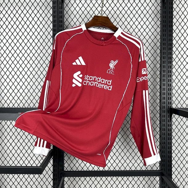 Camisola Liverpool Principal Manga Comprida 2025/26