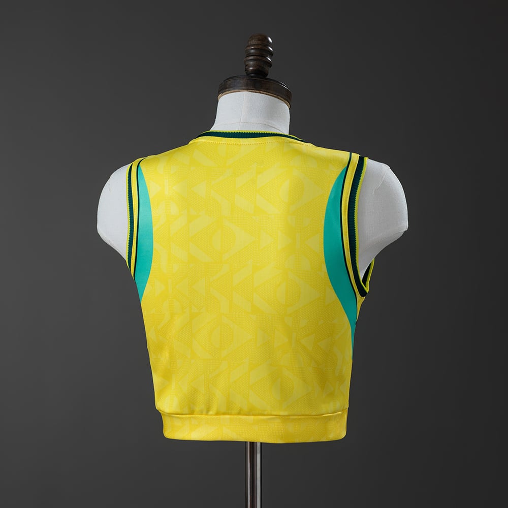 Camisola Principal Brasil Crop Tank Top Feminina 2026 - Vista 2