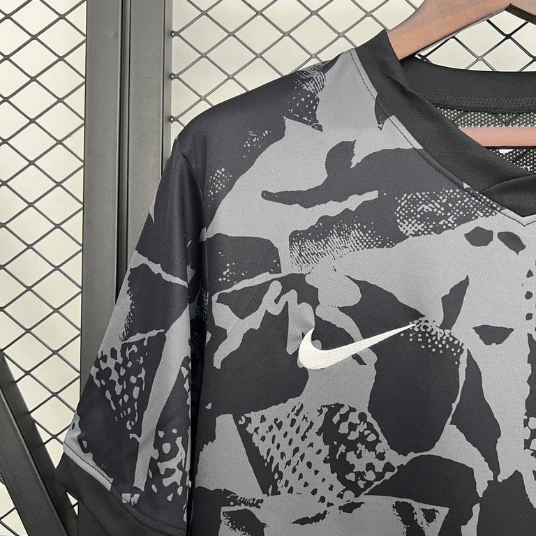 Sporting T-shirt Aquecimento Preta 25/26 - Vista 5