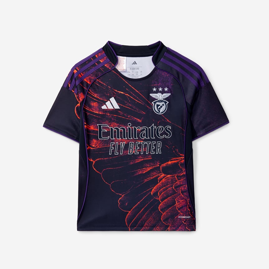 Kit Criança Benfica Adidas x Vhils x SL Benfica - Edição Especial 2025-2026 - Vista 2