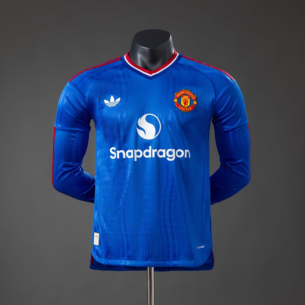 Camisola Manchester United 2026/2027 alternativa Equipamento Versão Jogador Manga Comprida - Vista 1