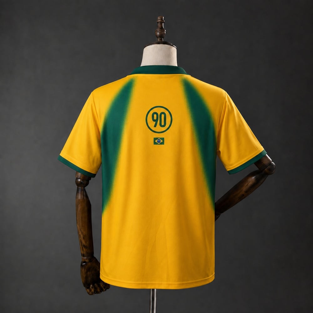Camisola Cactus Jack Travis Scott x NK Brazil Total 90 Retro - Vista 2