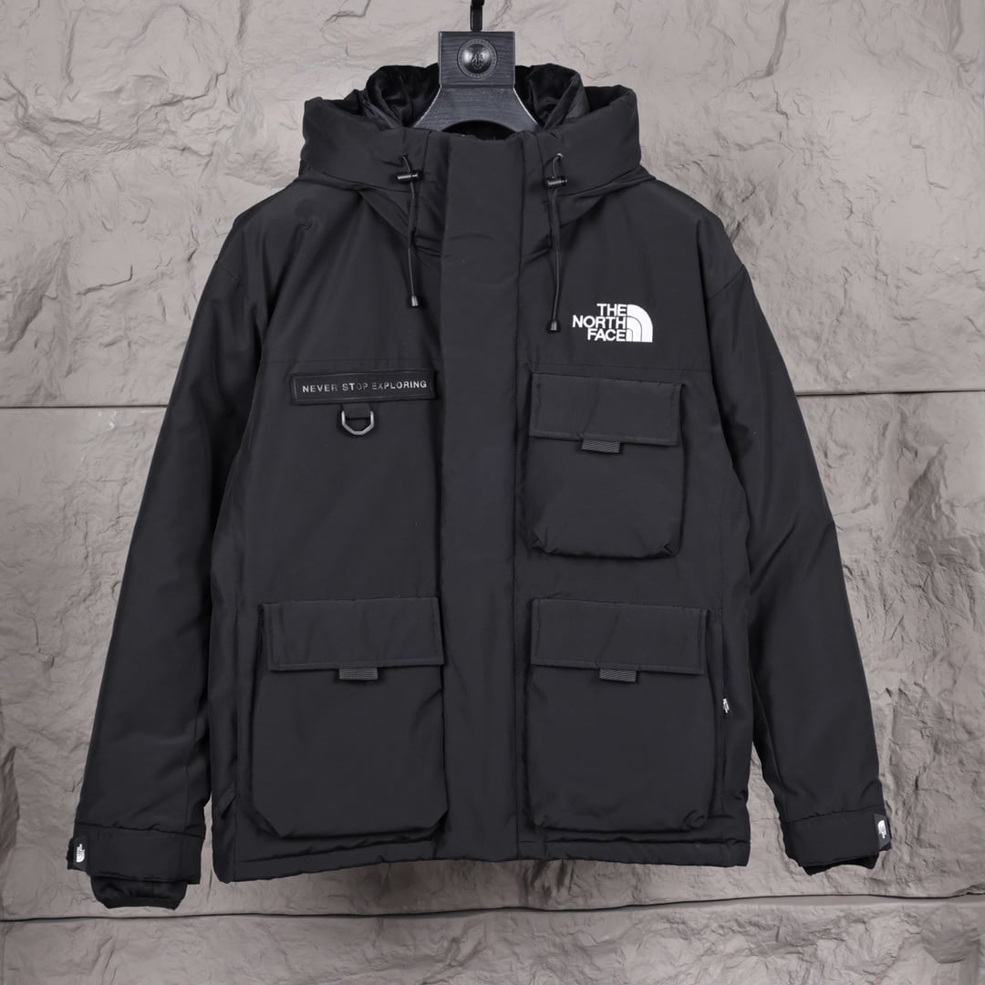 The North Face parka preta - Vista 1