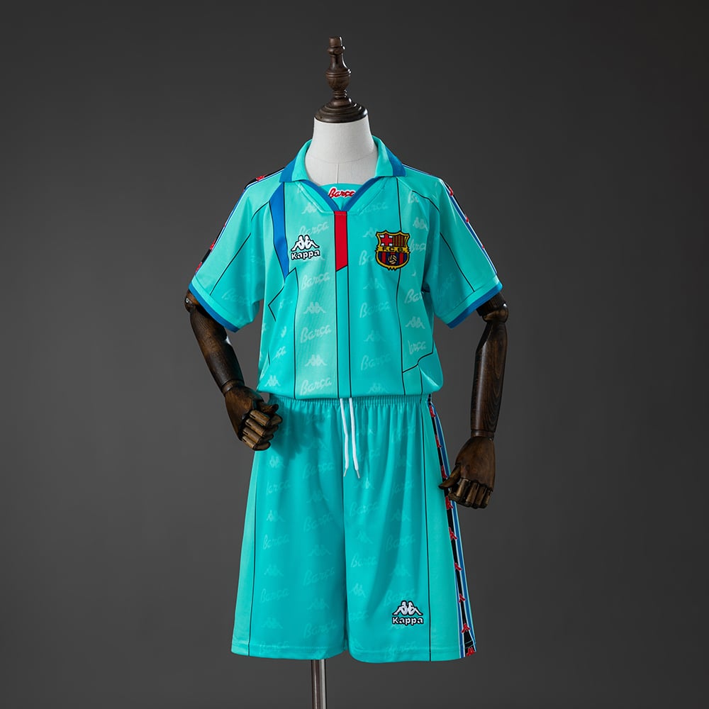Camisola Fora Retro Barcelona 1996/1997 Criança - Vista 1