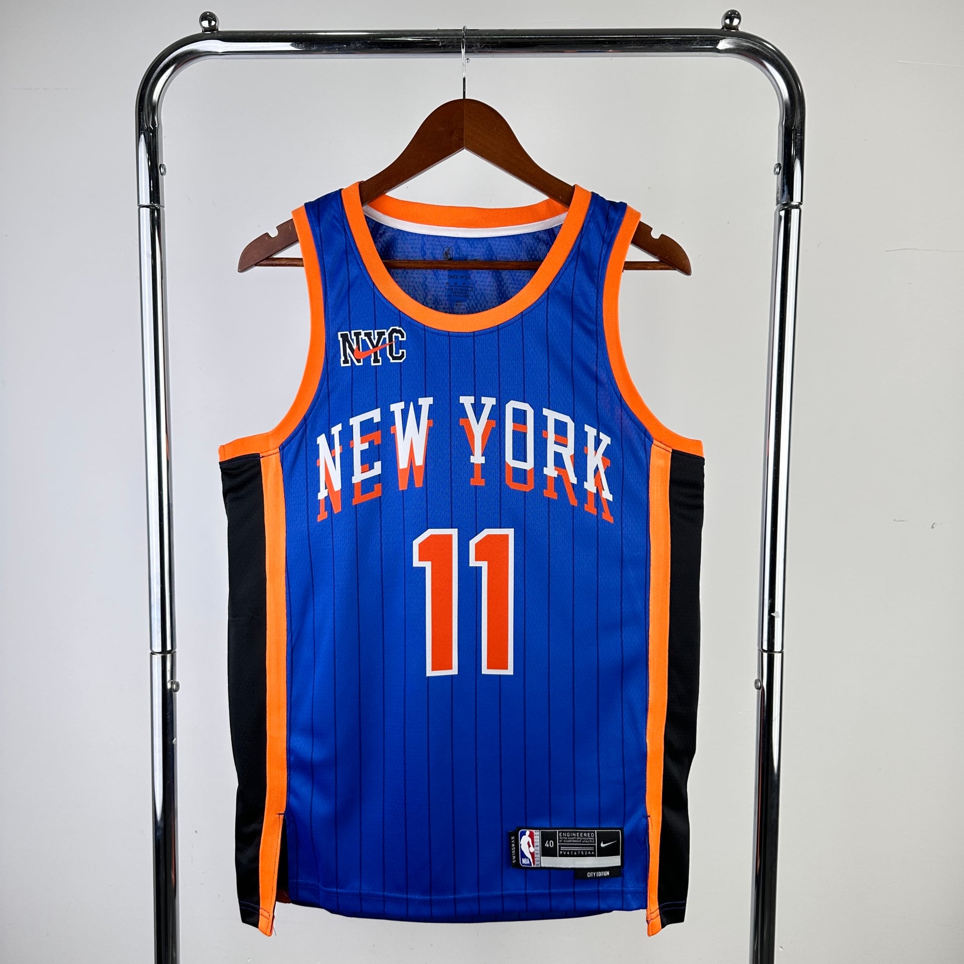 Camisola NBA New York Knicks City Edition 2024/25 - Jalen Brunson #11 - Vista 2