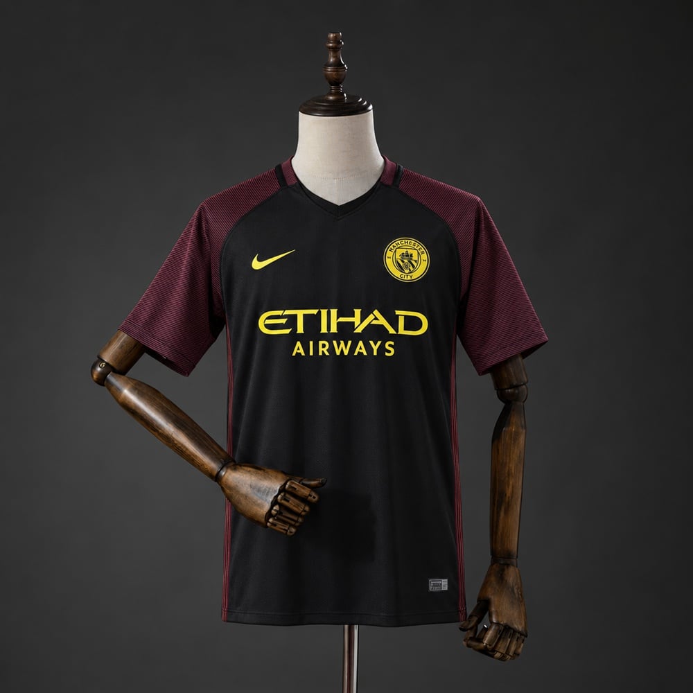 Camisola Manchester City 2016/2017 Terceira Retro - Vista 1