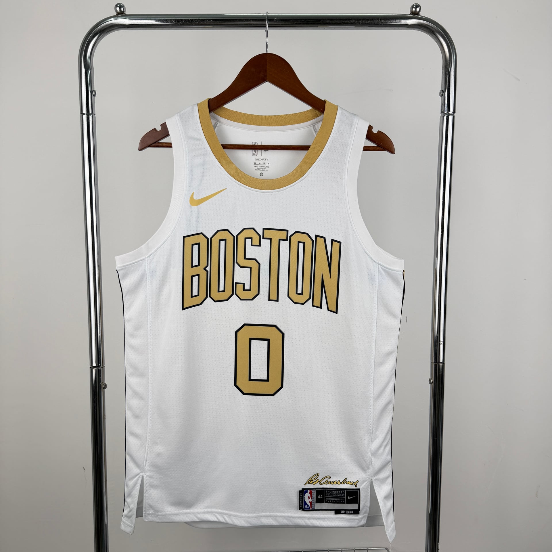 Camisola NBA Boston Celtics City Edition 2025/26 - Jayson Tatum #0 - Vista 2