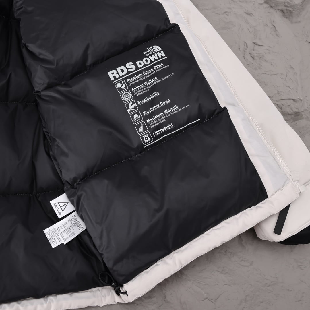 The North Face parka branco - Vista 8