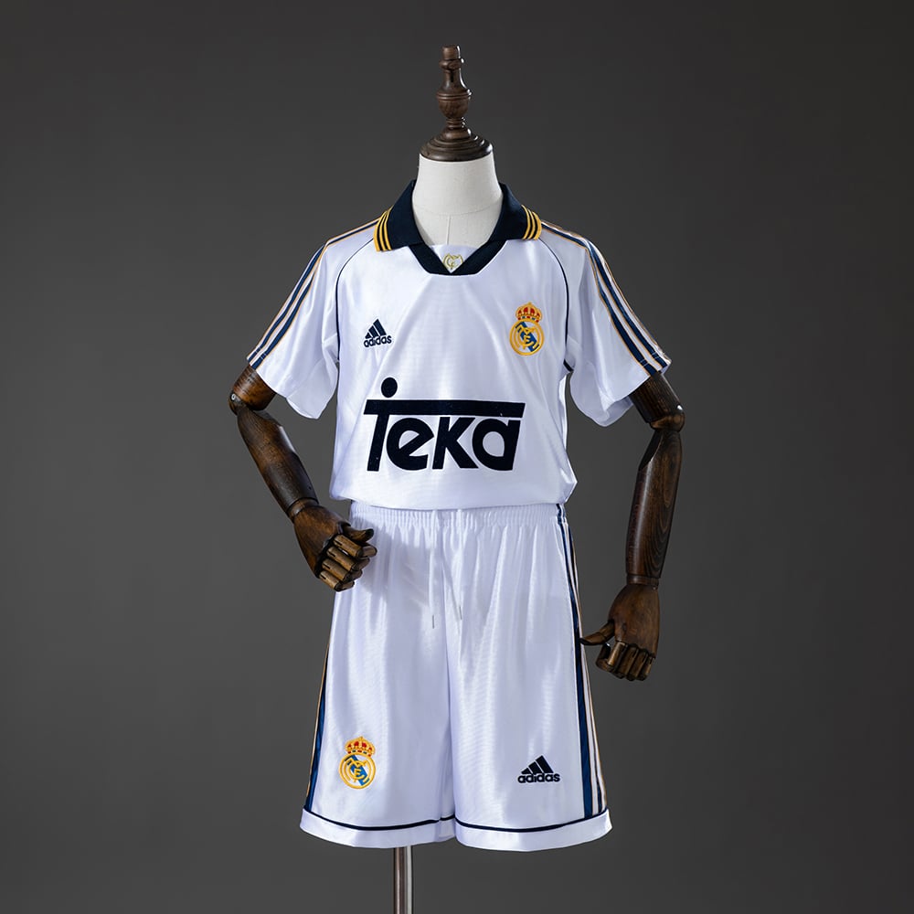 Camisola Principal Retro Real Madrid 1998/2000 Criança - Vista 1