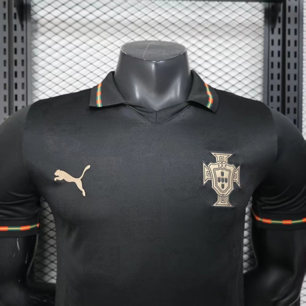 Camisola Portugal Edição Especial Pantera Negra versão jogador 2026 - Vista 5