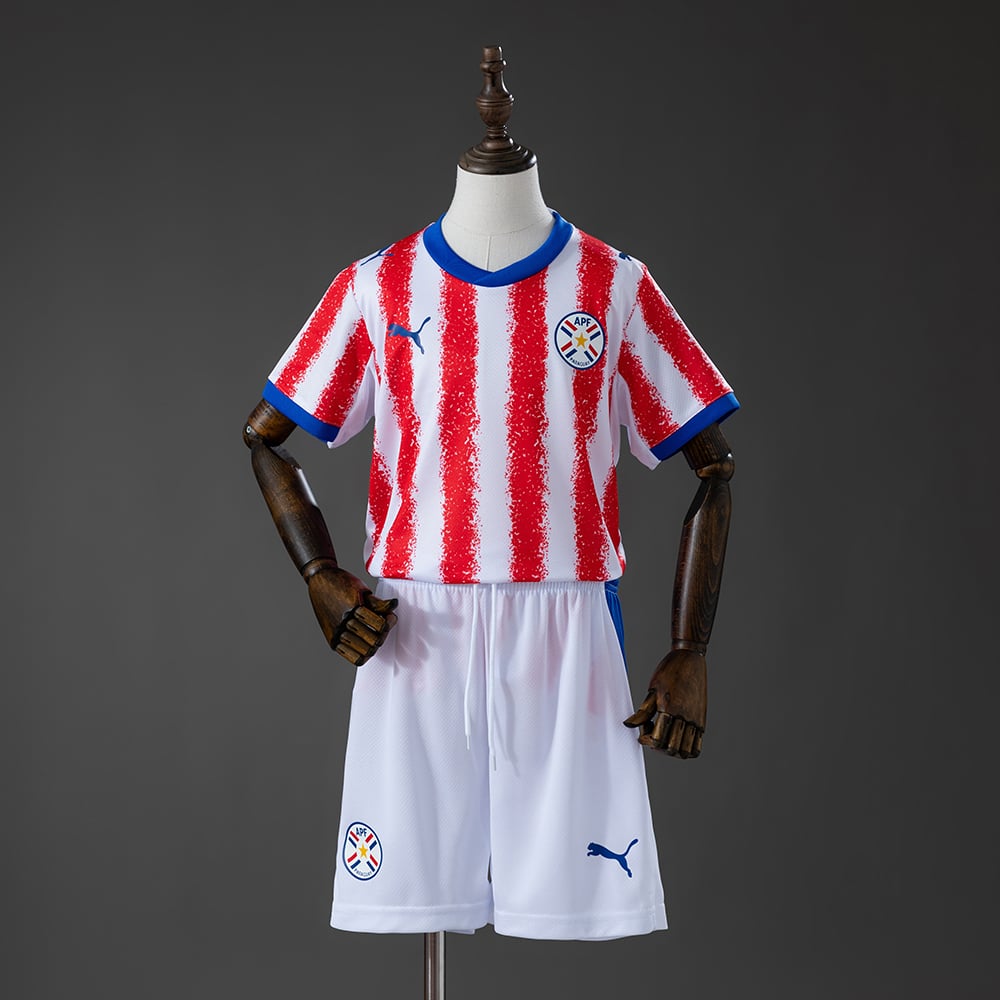 Camisola Principal Paraguai 2026 Criança - Vista 1