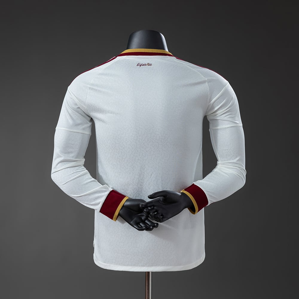 Camisola Fora Espanha 2026 Versão Jogador Manga Comprida - Vista 2