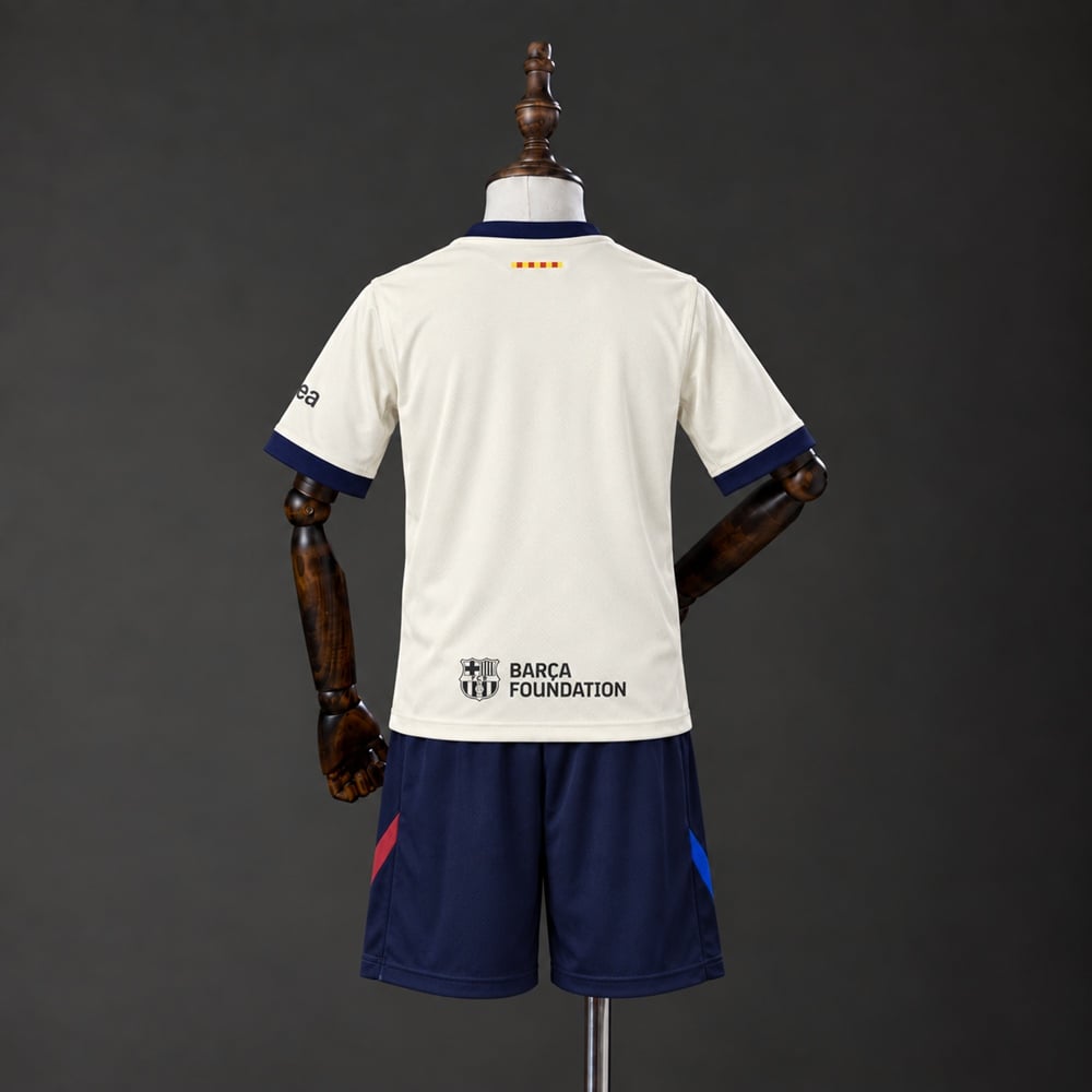 Kit Criança FC Barcelona 2026/2027 Quarto Equipamento - Vista 2