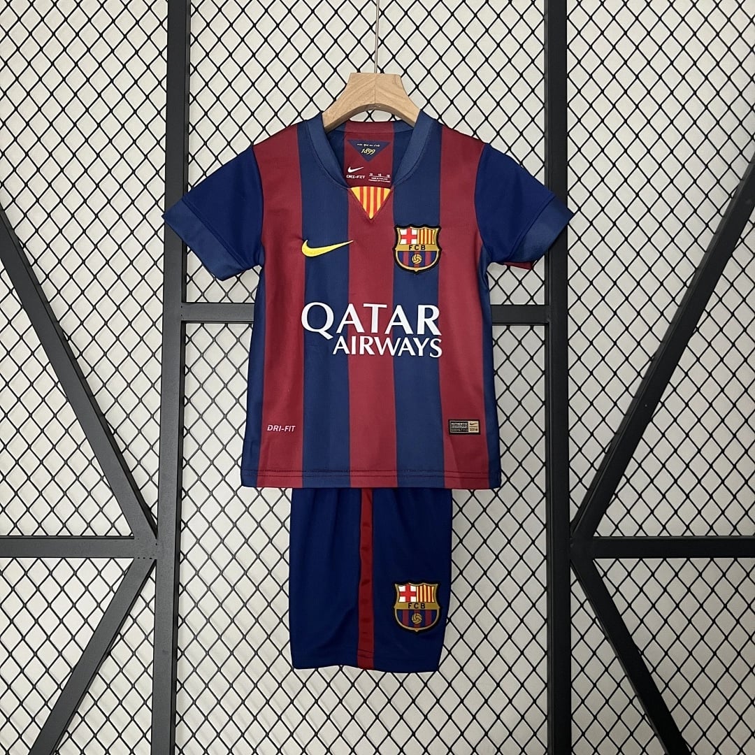 Kit Crianca FC Barcelona Principal 2014/2015 - Vista 1