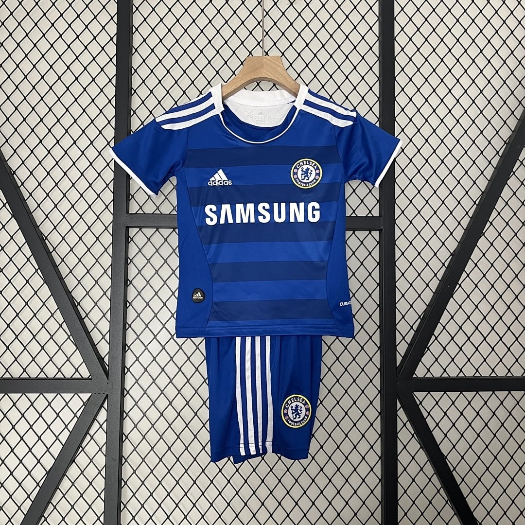 Kit Crianca Chelsea Principal 2012 Champions League - Vista 1