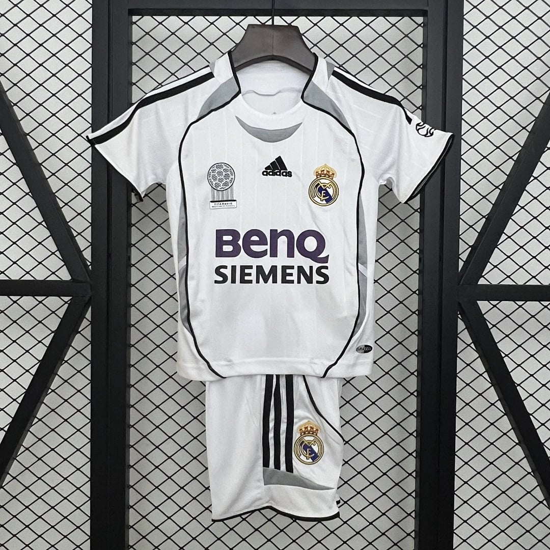 Kit Crianca Real Madrid Principal 2006/2007 - Vista 1