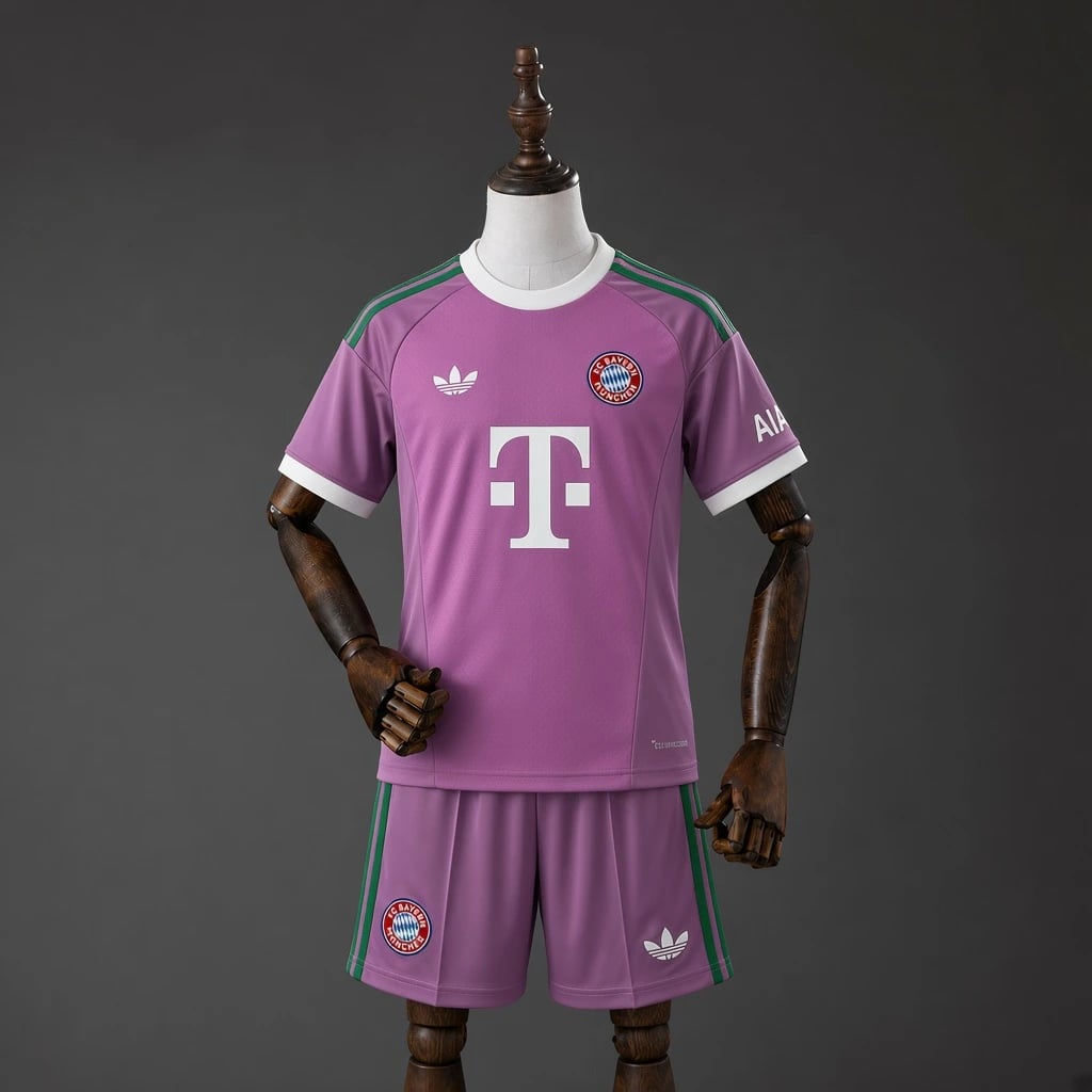 Kit Criança Bayern Munique 2026/2027 Guarda-Redes Alternativa - Vista 1