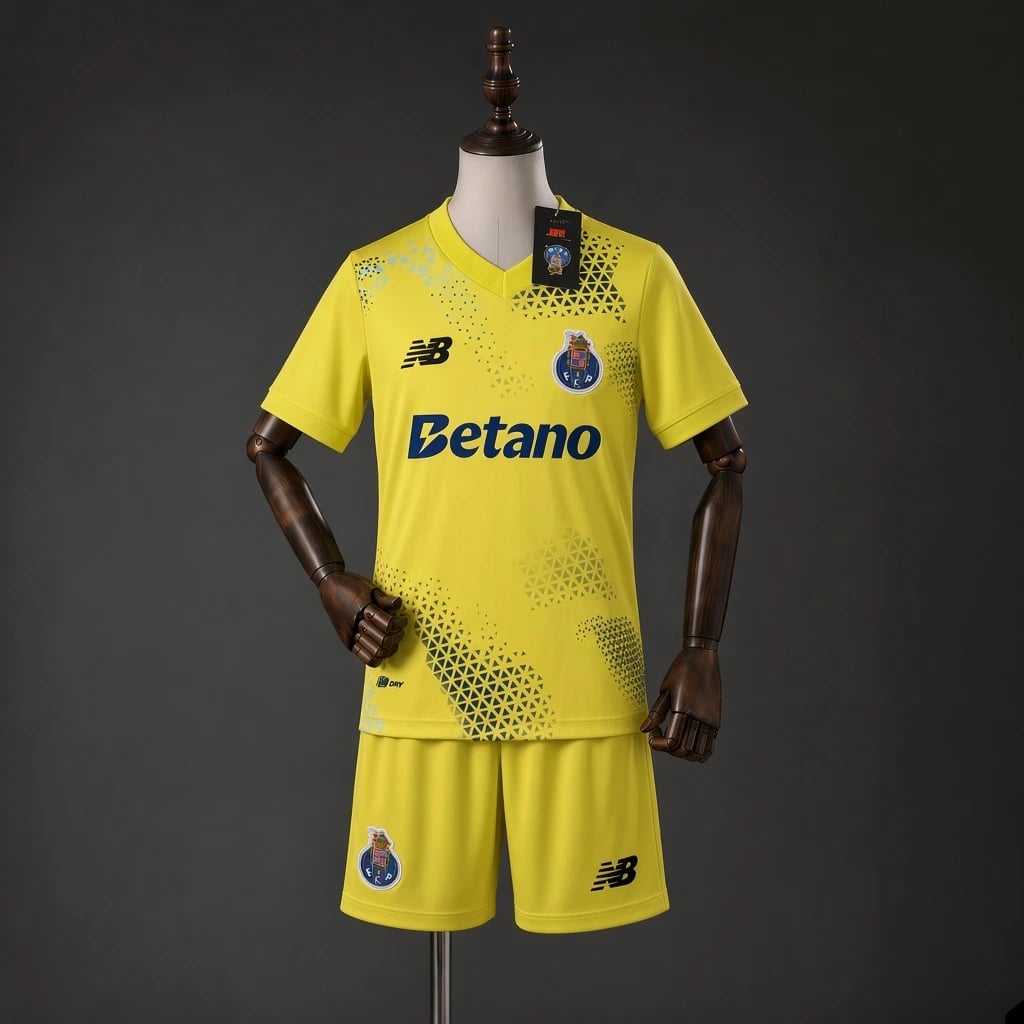 Kit Criança FC Porto 2026/2027 Guarda-Redes Amarelo - Vista 1