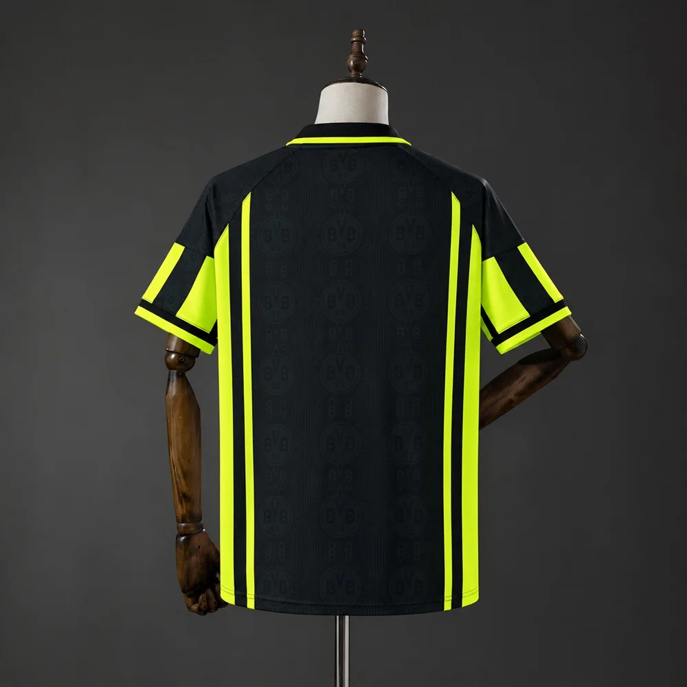 Camisola Alternativa Dortmund 1996/1997 (Retro) - Vista 2