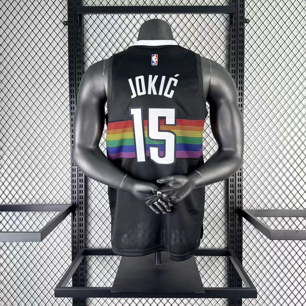 Camisola NBA Denver Nuggets City Edition 2025/26 - Nikola Jokić #15 - Vista 1