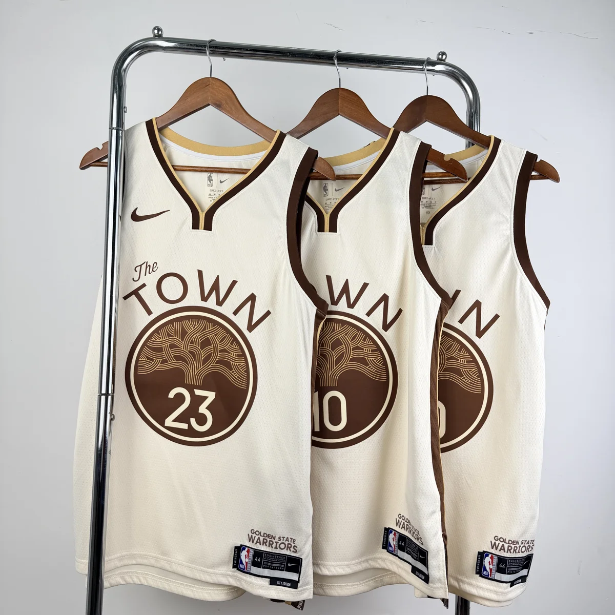 Camisola NBA Golden State Warriors City Edition 2025/26 - Stephen Curry #30 - Vista 3