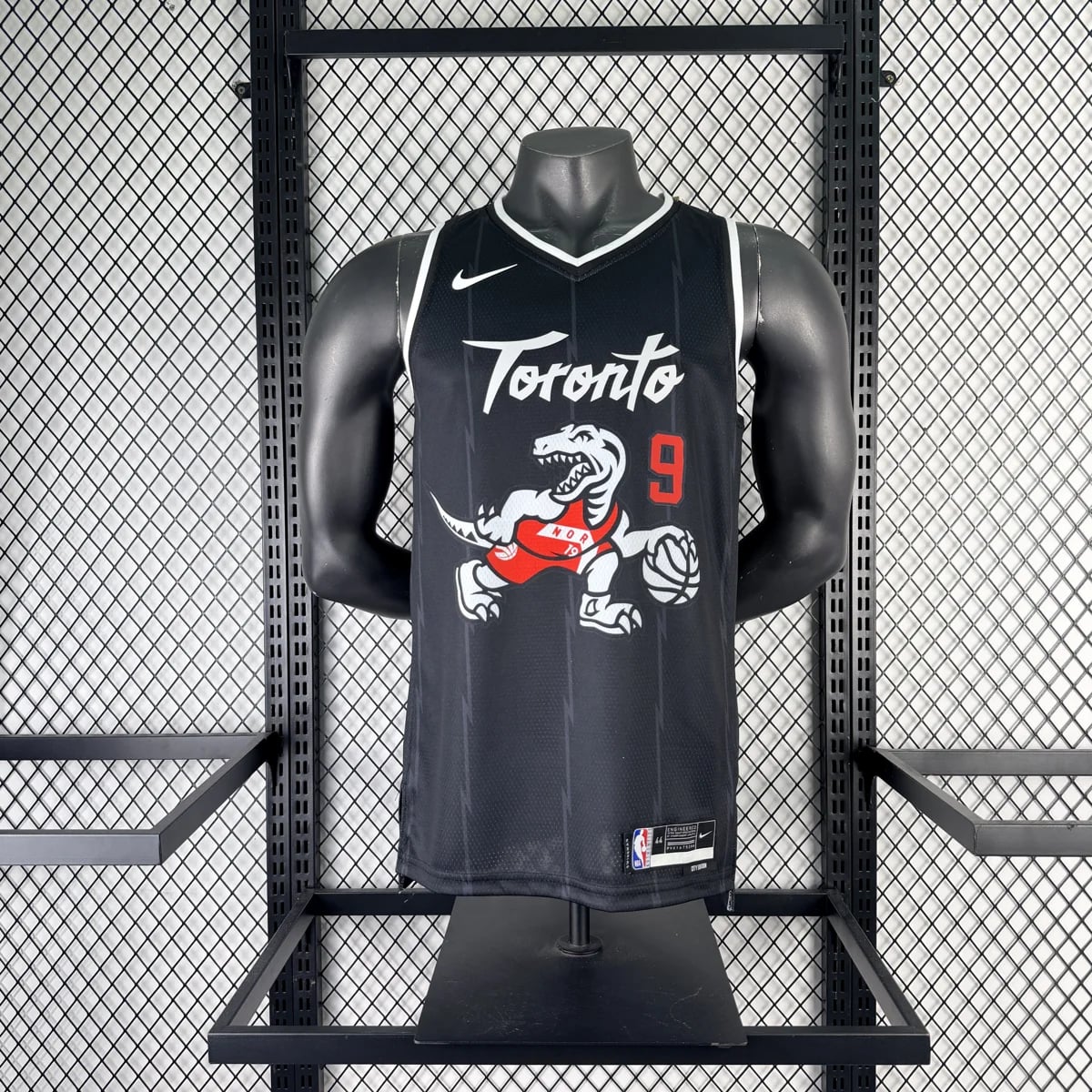 Camisola NBA Toronto Raptors City Edition 2025/26 - RJ Barrett #9 - Vista 3