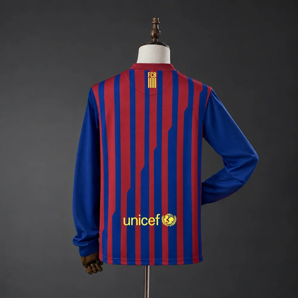 Camisola Principal Barcelona 2011/2012 (Manga Comprida, Retro) - Vista 2