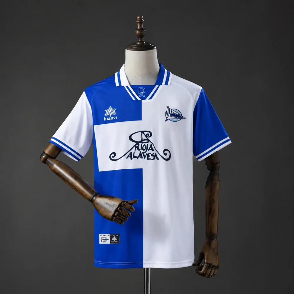 Camisola Principal Deportivo Alaves 2000/2001 (Retro) - Vista 1