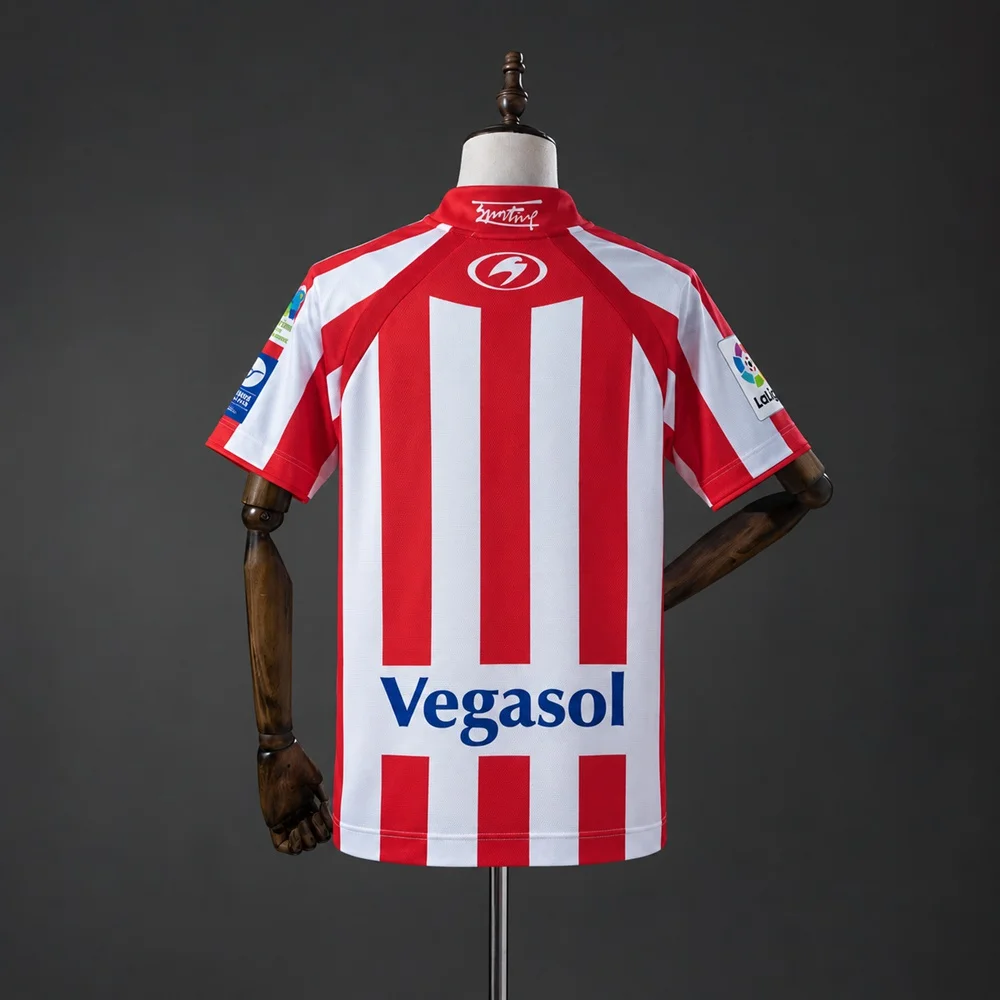 Camisola Principal Sporting Gijon 2008/2009 (Retro) - Vista 2