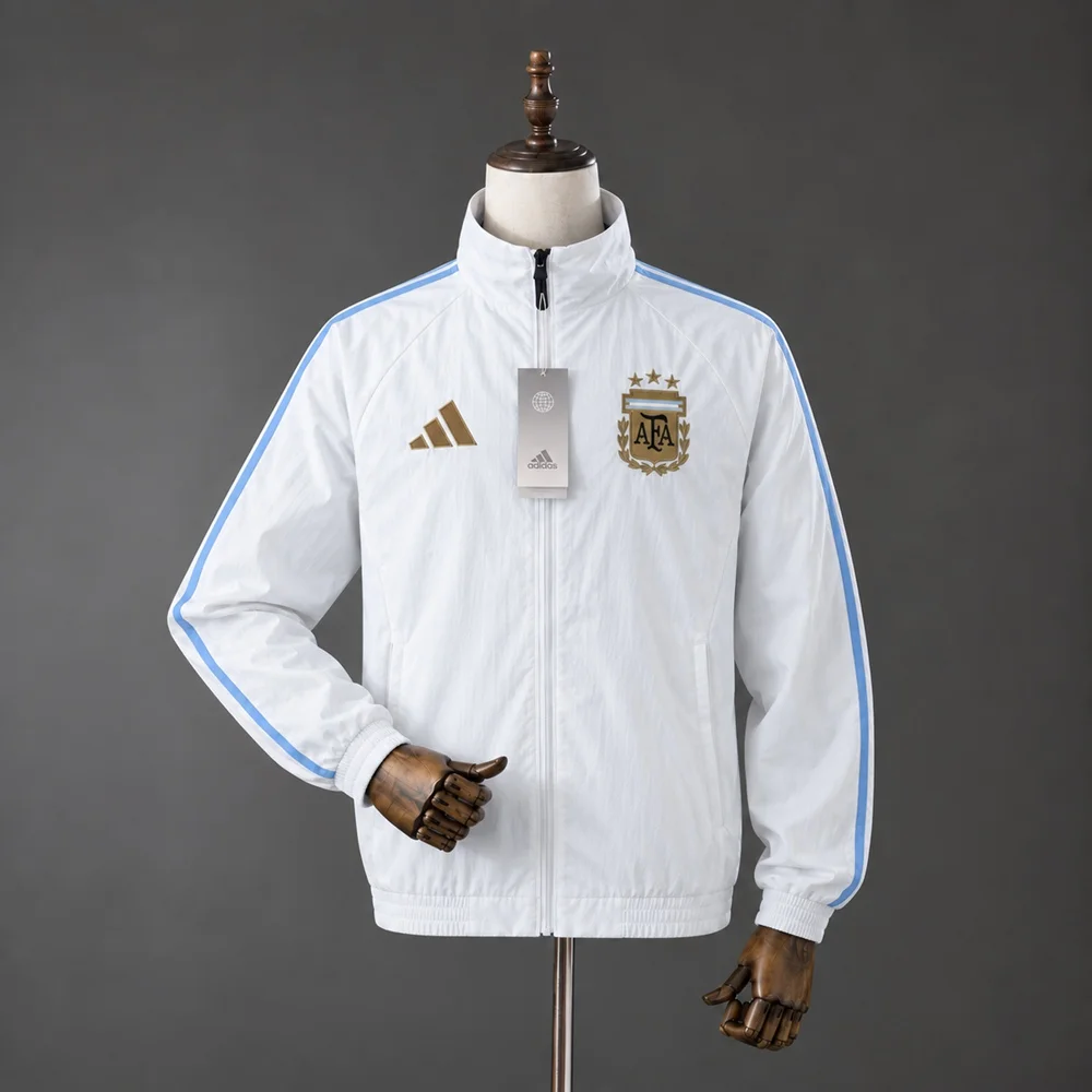 Casaco Argentina 2026 Branco - Vista 1