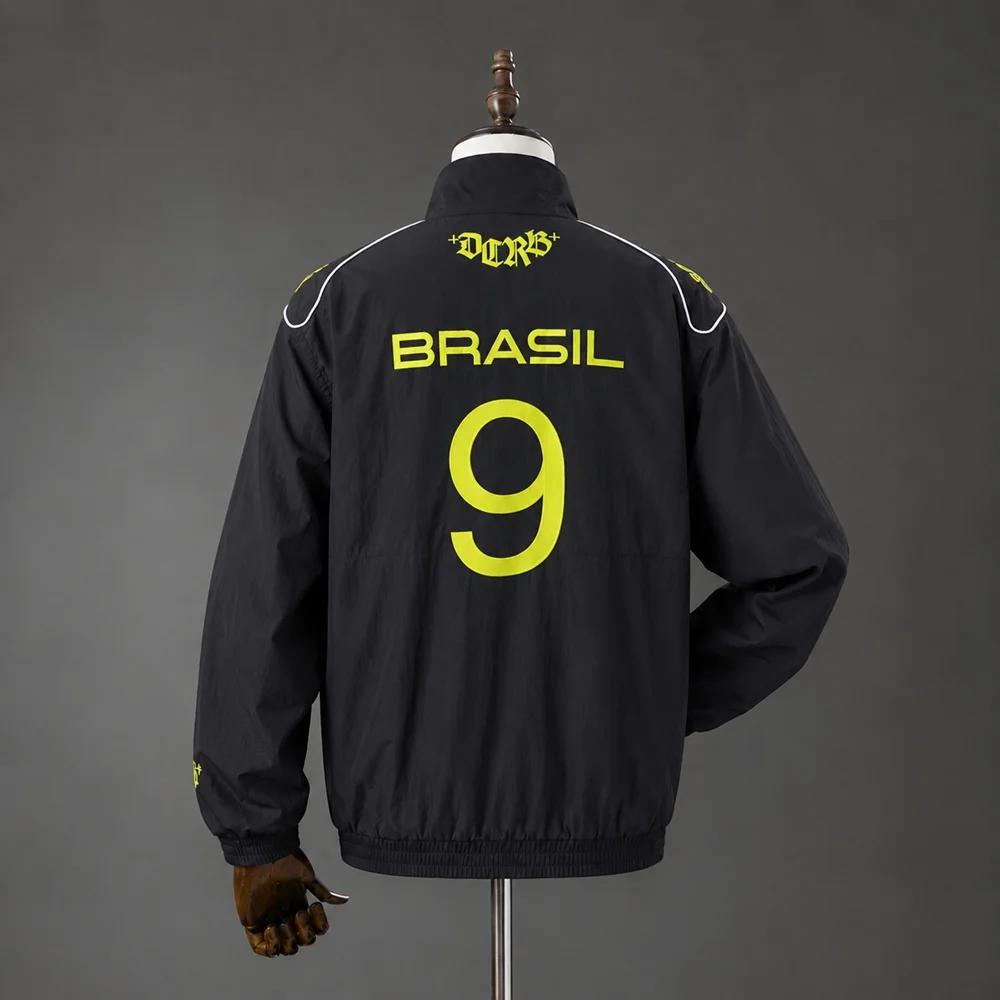 Casaco Brasil 2026 Preto - Vista 2