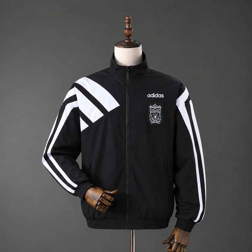 Casaco Liverpool 1995/1996 Preto - Vista 1